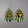 PEACOCK TEARDROP EARRING