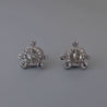 CARRIAGE STUDS EARRING_(SL)