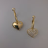 HEART&CRYSTAL EARRING