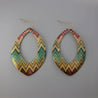 MT.COLOR TEARDROP EARRING