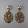 ANTIQUE OVAL EARRING