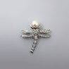 PEARL DRAGONFLY BROOCH