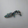 PEACOCK FULL FIGURE BROOCH