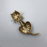 FUNNY CAT BROOCH