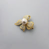 PEARL RIBBON BROOCH