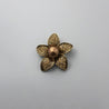 1 PEARL MIDDLE FLOWER BROOCH