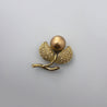 PEARL TULIP BROOCH