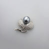 PEARL TULIP BROOCH