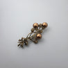 3 PEARL BRANCHES BROOCH