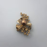 1 PEARL MIDDLE M.BOUQUET BROOCH