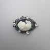 OVAL VICTORIAN CAMEO BROOCH