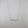 WAVED CLASSIC CUBIC NECKLACE