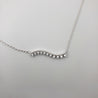 WAVED CLASSIC CUBIC NECKLACE