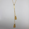 DOUBLE TASSEL LONG NECKLACE