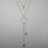 TRIANGLE LONG NECKLACE