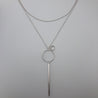 DOUBLE LAYERED LONG NECKLACE