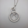 4 CIRCLE LONG NECKLACE