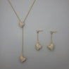 LOVELY HEART NECKLACE SET