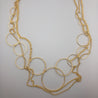 SAND CIRCLE LONG NECKLACE