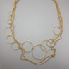 SAND CIRCLE LONG NECKLACE