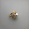 PEARL & CRYSTAL RING