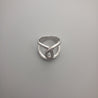 CUBIC DOUBLE "C" RING