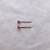 ASSORTED ROSE & CRYSTAL HAIR PIN_PAIR