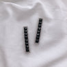 BLK DIAMOND BARRETTE_PAIR