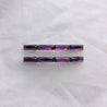 4 LONG CRYSTAL BARRETTE_PAIR