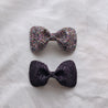 MULTI SPARKLE BOW SHAPE BARRETTE