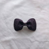 SPARKLE BOW SHAPE BARRETTE