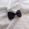 SPARKLE BOW SHAPE BARRETTE