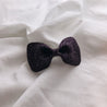 SPARKLE BOW SHAPE BARRETTE