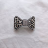 10CM WIDE BOW BARRETTE