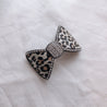 10CM WIDE BOW BARRETTE