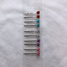 ASSORTED ROSE & CRYSTAL HAIR PIN_PAIR