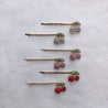 CHERRY HAIR PIN_PAIR