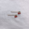 CHERRY HAIR PIN_PAIR