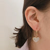 HEART&CRYSTAL EARRING