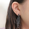 CRYSTAL DOTS EARRING