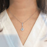 TEARDROP CUBIC NECKLACE