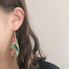 FLOWER LEAF EARRING