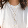 TRIANGLE LONG NECKLACE