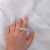 LONG CRYSTAL RING